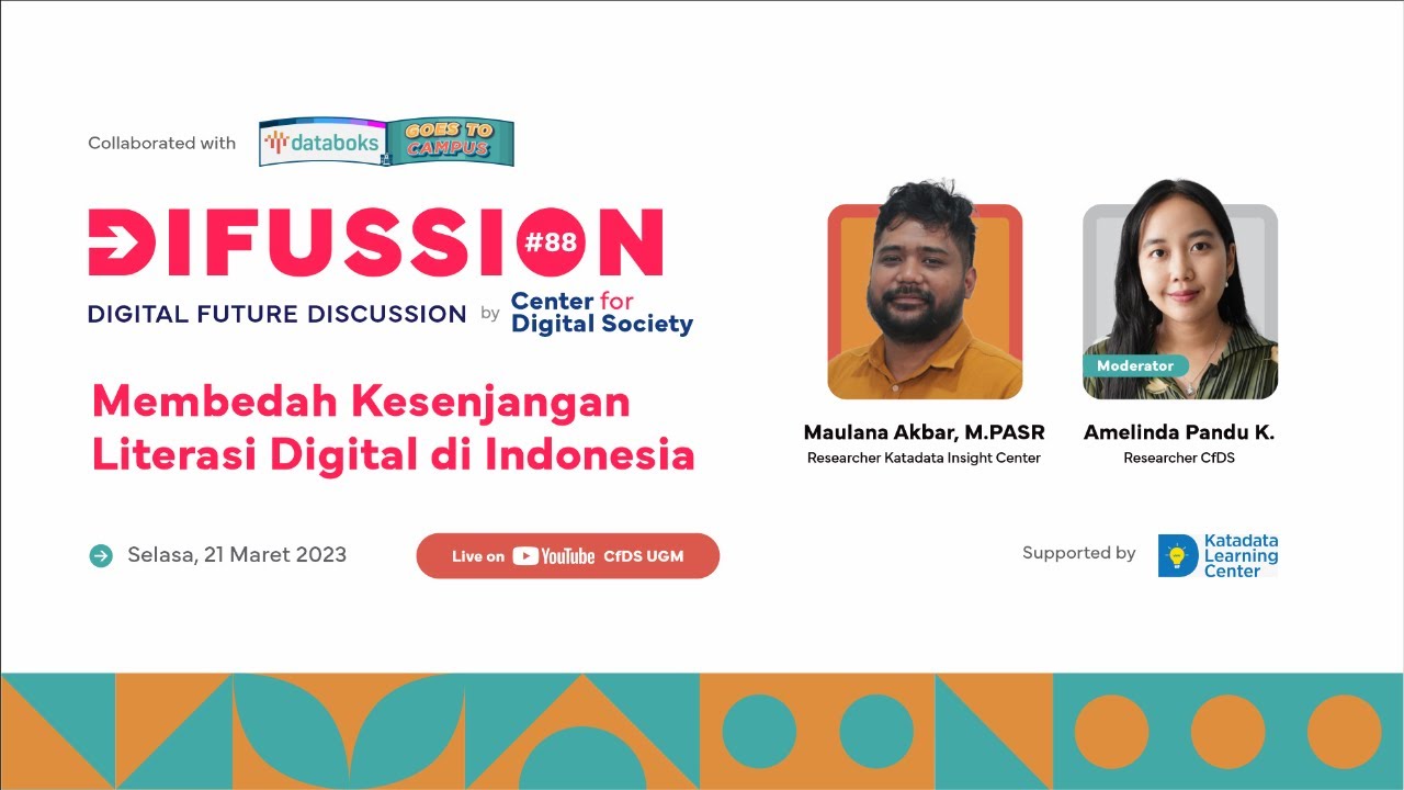 [katadata.co.id] Databoks Goes To Campus: Membedah Kesenjangan Literasi Digital